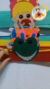 ĐỒ CHƠI MŨ  MÚA  PHÂN VAI- CHIA NHÓM MẦM NON (VẢI NỈ) LINK 1