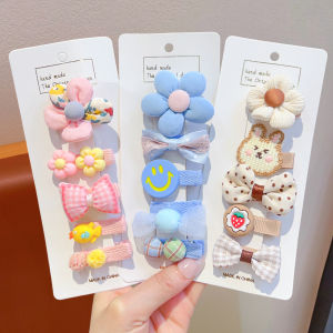 DUBAO | Baby Hair Fixing Accessories Duckbill Clips with Bow
