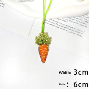 3D Rhinestone Beaded Sequin Bead Summer Fruit Series Rope Patches Crystal Bag Patch Beading Applique Patch