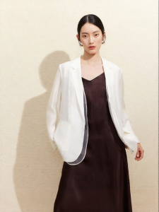 Vero Moda | Summer New Arrival Lyocell Silk Turn-down Collar Womens Suit