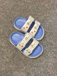 Sendal Anak Cowo Sendal Terbaru Bahan Berkualitas Motif Labubu Gesper Sendal Selop Anak