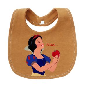 Disney | Anime print bib Newborn U burp cloths Baby boy/girl feeding bib towel Childrens spitguard bib cloth