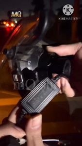 Đèn Pha Bi Cầu Y6 T9 Cao Cấp Tặng Đèn Hậu Nháy ( Ko Lắp Điện Máy ) Lắp Cho Xe Máy M01B