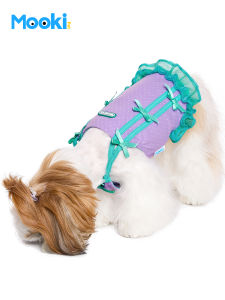 Mooki pet | Summer Light Polka Dots Lace Dog Clothes