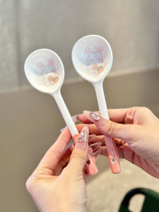 Thìa Ăn Kem Bằng Gốm Màu Hồng Dễ Thương Thìa Ăn Súp Thỏ Hoạt Hình Dùng Tại Nhà Thìa Ăn Cơm Chất Lượng Cao Giá Cả Phải Chăng