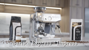 Breville the Barista Express Impress - Mesin Kopi Espresso Otomatis