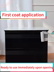 1kg GOMOO Odorless Multi-Surface Anti Rust Paint With Brush For Wood Metal Wall Multiple Pintura Set