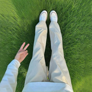 Black Slim Fit Sporty Straight Leg Shell Pants Mens Cleanfit American Style Quick Dry Cargo Trousers for Autumn