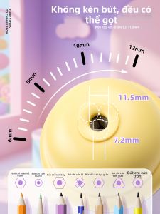 KABAXIONG | Electric Childrens Pencil Sharpener Multi-function Large Capacity