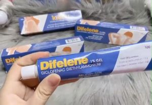 Tuýp gel Difelene giảm chấn thương gân cơ khớp dây chăng trong thể thao và hoạt động hằng ngày thái lan 100g