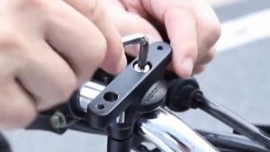 Motowolf Pat CNC gắn Ghi Đông Chân Gương xe máy gắn ghi đông xe đap