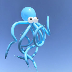 Octopus Shaped บอลลูน 260Q High-End ยาวบอลลูน Latex Twisted บอลลูนสําหรับวันเกิดงานแต่งงานเจ้าสาวHoliday Party