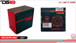 ของแท้ เสียงดังจัดจ้าน!! ทวิตเตอร์ DS18 รุ่น PRO-TWX4 ทวิตเตอร์ Super Bullet ขนาด 4.53นิ้ว เสียงแหลมจัดจ้าน 560 วัตต์ (ราคาต่อดอก)