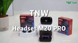 TNW M20Pro Bluetooth Earphone LED Power Display TWS Earbuds In Ear Wireless Headphone with 4200mah Power Bank