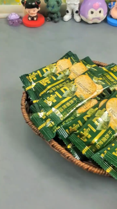 Seaweed Crackers Sugar Free Vegetable Cookies Healthy Vegan Snacks Low Carb Cookies for Diabetics