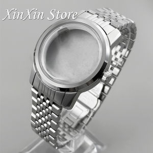 40mm Arched Glass Watch Case For NH34 NH35 NH36 Movement KING Series Mechanical Watch Accessories Modified DIY For 32.5mm Dial
