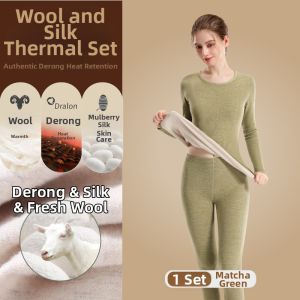 MsPai | Quick-Drying Thermal Underwear Set Women Extra Warm Thick