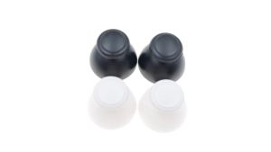 2/6/10PCS Black White Thumb Grip Caps Replacement For Wii Controller Remote Joystick Mushroom Caps Repair Parts