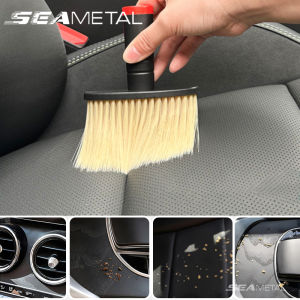 SEAMETAL Universal Car Detailing Cleaning Brush Car Interior Cleaning for Air Outlet Seat Gap Dashboard Soft Hair Clean Brushes