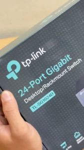 Switch 24 cổng TP-LINK SG1024D (Đen) Chính Hãng