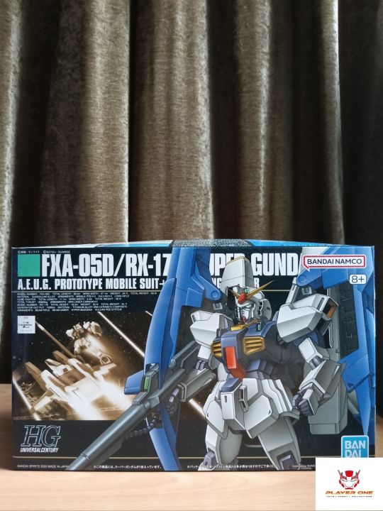 (READY STOCK)Hguc Fxa-05d/rx-178 super gundam