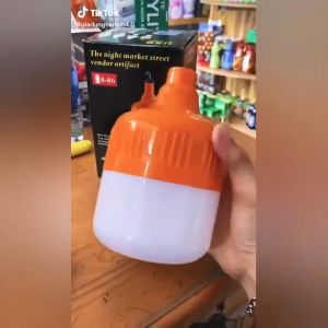 หลอดไฟพกพา: 80W - 300W ไฟตูม ไฟคลอง-ถม ตลาดนัด ไฟเดินป่า แคมป์ 4-8 ชม