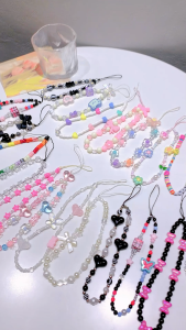 Tri-Town Love Heart Phone Lanyard Airpods Lanyard Key Lanyard Loss Prevention Fall Prevention Phone Accessories