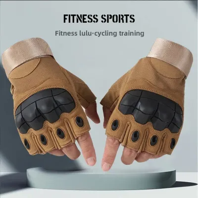 Tactical Gloves Mens Half Finger Long Finger Motorcycle Riding Fitness Combat Outdoor Sports Gloves China Origin
