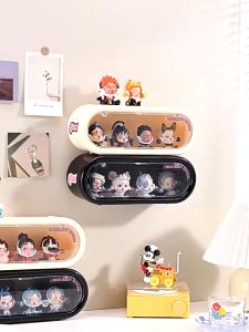 Hộp Đựng Đa Năng Trưng Bày Mô Hình Popmart Kệ Tủ Mica Đựng Nước Hoa Mỹ Phẩm Gắn Tường Chống Bám Bụi Bảo Quản Đồ Dùng
