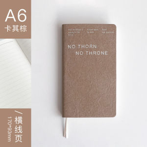 Portable Mini A6 Soft Leather Notebook Pocket Size High Aesthetic Value Diary Notebook Handmade Creative Trend Business Notebook