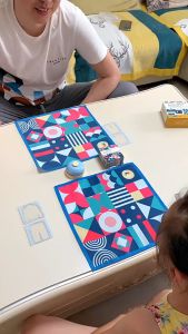 [SG Stock] Tailor Master Shape and Pattern Matching Toy Children Concentration Training