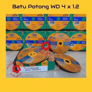 (1 Box) WD Batu Gerinda Potong 4 Inch isi 20 pcs