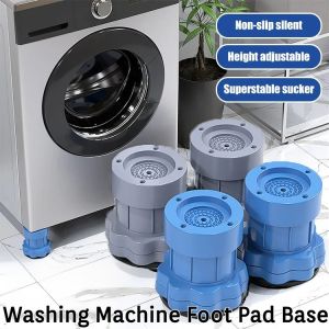 Washing Machine Adjustable Base Multifunctional Bracket Base Anti Vibration Pad Universal Laundry Risers