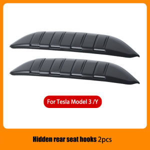 For Tesla Model 3 Y Car Seat Hidden Hooks Purse Bag Hanger Back Seater Headrest Bracket Hanger Car Accessories