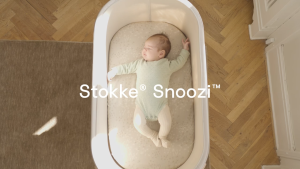 【 18-29.12 SALE 30%】Nôi cũi đa năng Stokke Snoozi thiết kế 2 nấc điều chỉnh độ cao cho bé 0-9M kèm nệm và túi đựng gọn nhẹ để mang đi du lịch - Stokke Snoozi Bassinet