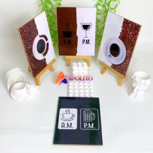 Hiasan Dinding Cafe Coffee Kopi (15x20cm)