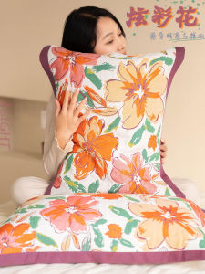 Soft Pure Cotton Pillow Towel Breathable Colorful Home Use Absorbent Sweatproof Anti-Head Oil Single Pillow Cover