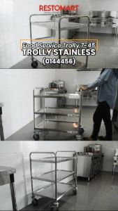 Food Service Trolley FST 7 45 Stainless (0144456)(F1)