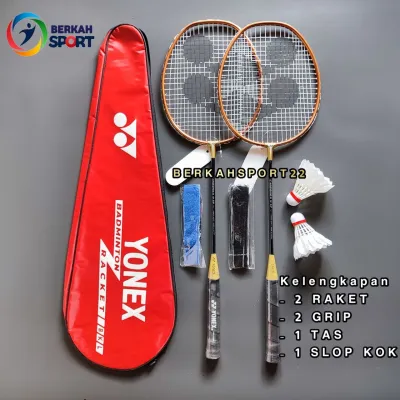 Raket Badminton Carbonex 9 Sp Paket Lengkap Cocok untuk anak anak