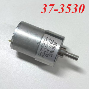 High Torque DC Gear Motor 12V/24V Jgb37-3530 Metal Gearbox Speed Controller Motor Adjustable RPM for Robotics/Industrial