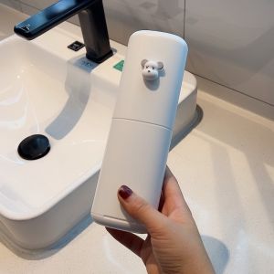 แบบพกพาแปรงสีฟันยาสีฟันกล่องเก็บพร้อมฝาปิดแปรงสีฟันเด็กถ้วยแปรงชุดพกพาทันตกรรมชุดพลาสติก < Ne1>