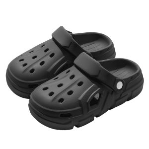 New Mens Hole Shoes Summer Outdoor Beach Anti-slip Thick Bottom Sandals Comfortable Wear EVA Material Casual Style for Youth