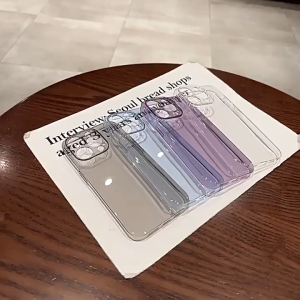 [JLK] Luxury 0.5mm Ultra Thin Transparent Hard PC Phone Case For iPhone 17 Air 16 15 14 13 12 11 Pro Max 14 Plus Crystal Clear Slim Shockproof Bumper Cover