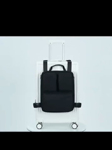Expandable Travel Bag w/ External Straps - Large Capacity Foldable Luggage Attachment for Easy Storage