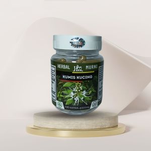 HERBAL MURNI - DAUN KUMIS KUCING Isi 50 & 100 Kapsul Alami 100% Asli tunggal Original 150 kapsul