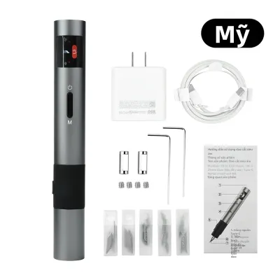 Dao Cắt Siêu Âm Cầm Tay DC 12V FS-F1 Với Màn Hình HD Cổng Type-C Dụng Cụ Khắc Điện DIY Dùng Cho Thủ Công Mỹ Nghệ Và Nghệ Thuật