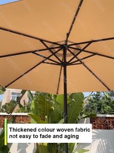 SPORT 2.7M Outdoor Patio Umbrella Garden Umbrella Hotel Swimming Pool Umbrella Parasol Payung Besar Payung Meja Garden Beach 遮阳伞