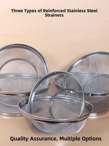Stainless Steel Kitchen Sink Strainer Vegetable Washing Basket Drain Basin Net Basket Home Rice Washing Basket Fruit Basket