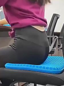 Extra Large Honeycomb Gel Seat Cushion Cooling Pressure Pad for Office Chair Car Seat Wheelchair Breathable Non-Slip Cover