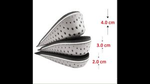 Miếng Lót Giày Độn Đế Tăng Chiều Cao 2.0cm / 3.0cm / 4.0cm Êm Chân dành cho nam và nữ